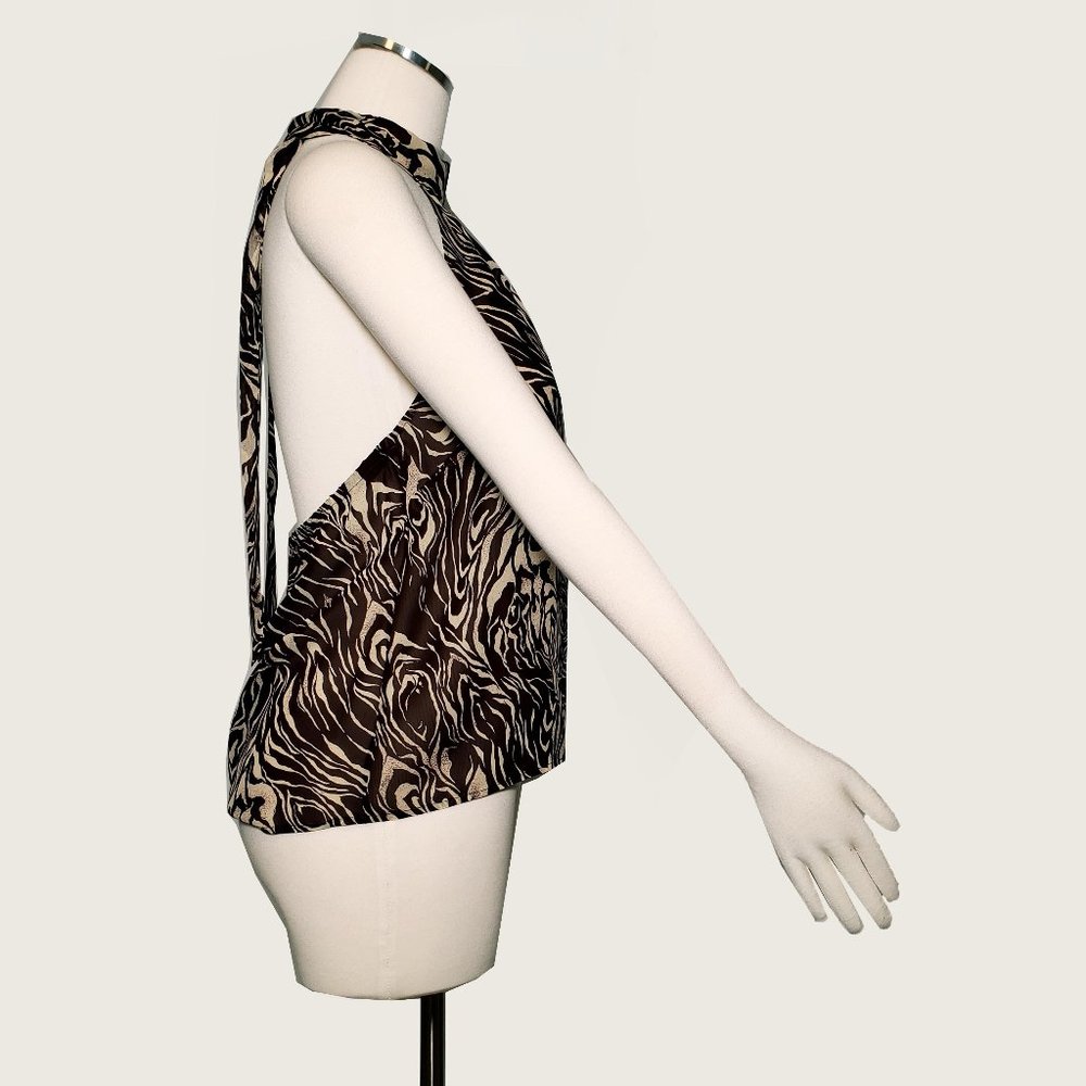 Moda International Print Halter - Picture 5 of 7